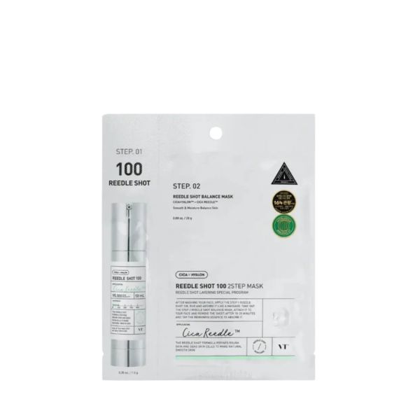 VT COSMETICS Mild Reedle shot 100 2-step Mask / Maska za lice