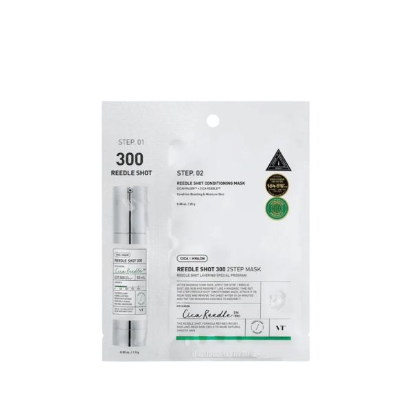 VT COSMETICS Mild Reedle shot 300 2-step Mask / Maska za lice